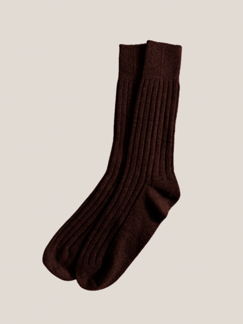 calza in misto cashmere